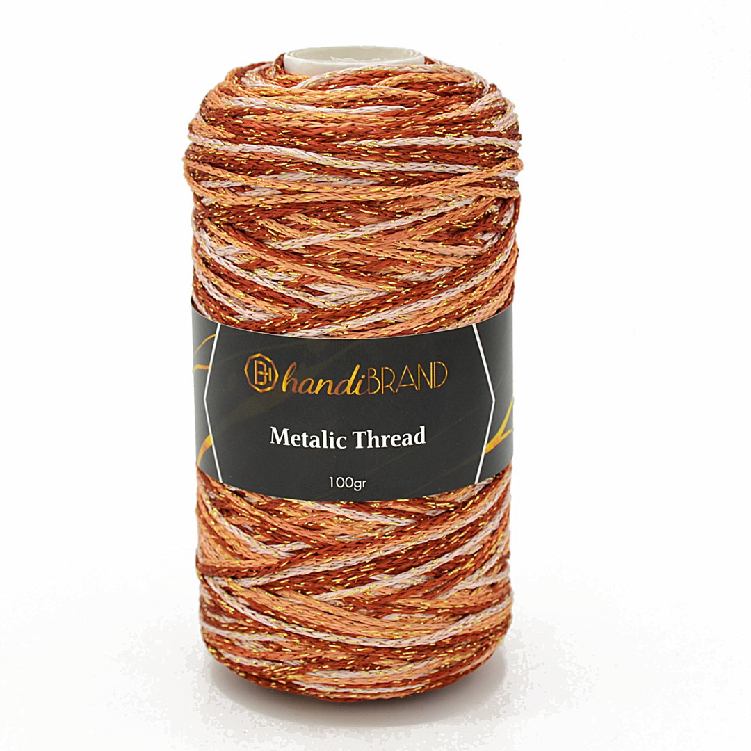 MET/THR-50 - Metallic Multicolor Tabac-50